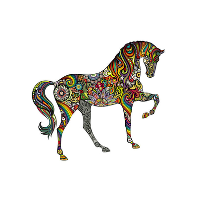 Cat Horse Bull Animal Patch ers Heat Transfer Accessory Clot