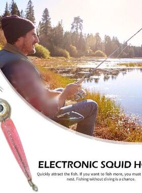 LED Squid Light Mini Bait Light With 360 Degree Rotation