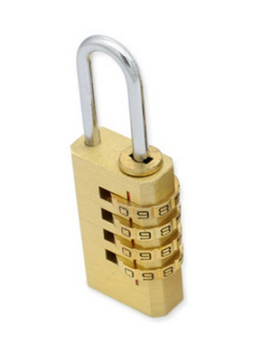 cipher lock Mini 4 Digits Number Password Code Lock Combinat