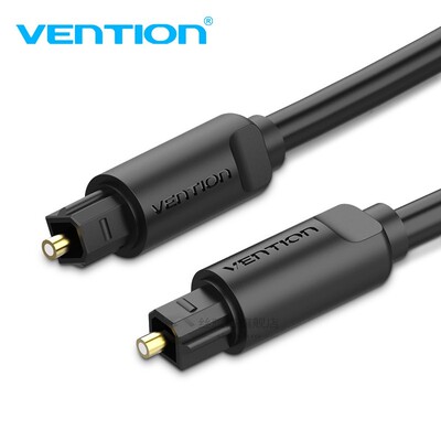 Vention Digital Optical Audio Cable Toslink Gold Plated 1m 2