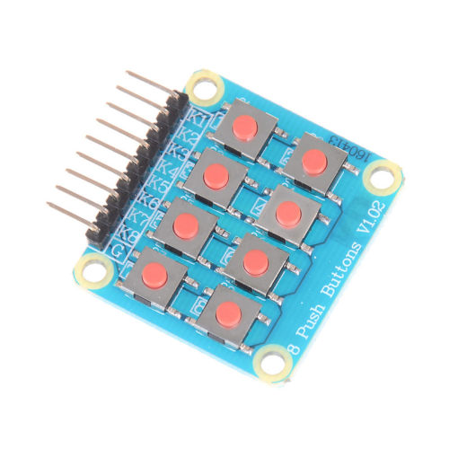 Matrix 8 Key Keypad Keyboard Board Module 8 Button Tactile S