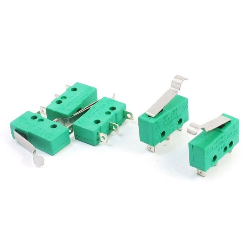 5 AC 125 V 5 A Part CNC Mill Green Hinge Lever Mini KW 4 - 3