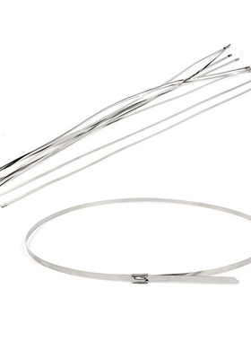 700mm Long 4.6mm Wide Sprayed Cable Tie 10PCS