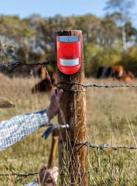 Solar Light Decibels Anti Theft Strobe Alarm Solar Lamp