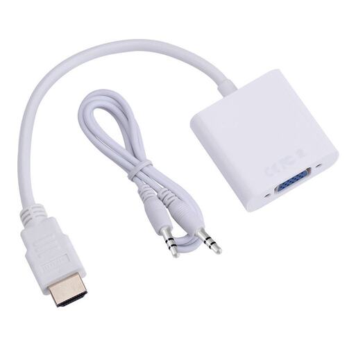 Adapter HDMI to VGA Video cable Converter Up to 1080P from A