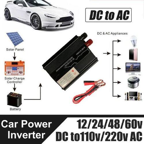 3000W High Power 12V To 220V Power Inverter With USB Port