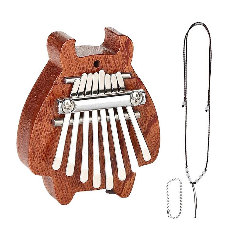 Mini Kalimba 8 Keys Exquisite Thumb Piano Finger Keyboard