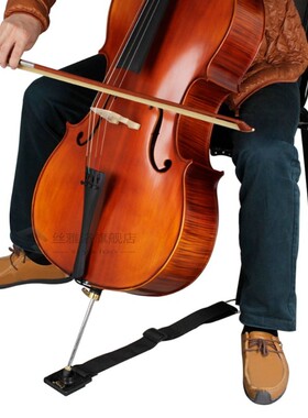 1pcs Cello Endpin Stop Holder Stopper With Strap Replacet Ac