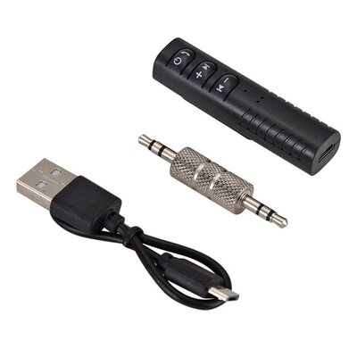 Handsfree Bluetooth-compatible Car Kit Auto 3.5mm Jack  Wire