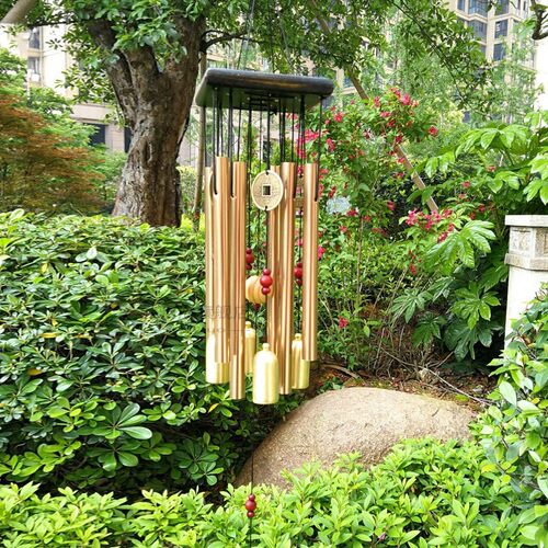 Gift Wind Chimes Ornats Balcony Hanging Large Bells Metal Tu