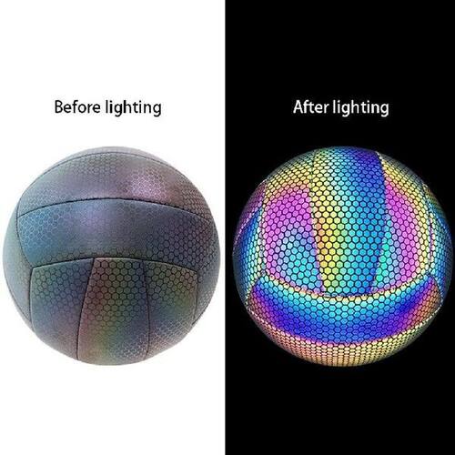 Glowing Reflective Volleyball Equipment for Indoor Outdoor