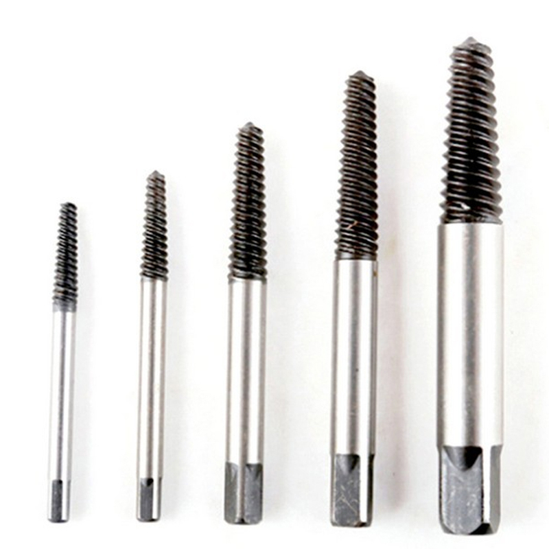 5pcs  Screw Extractor Broken Bolt Remover Guide Bits Set Qua