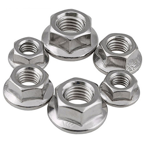 6mm stainless steeldiameter nut thread lock with hexagonal f