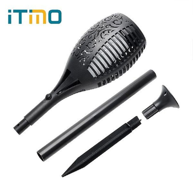 ITimo LED Fire Lights Torch Light Flame Flickering Light