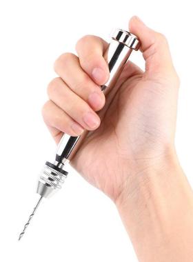 26Pcs Mini Twist Drill Bit Set Chuck Hand Twist Drill HHS Dr