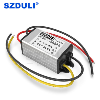 12V 24V to 9V 5A DC power supply adapter 11-40V to 9V automo