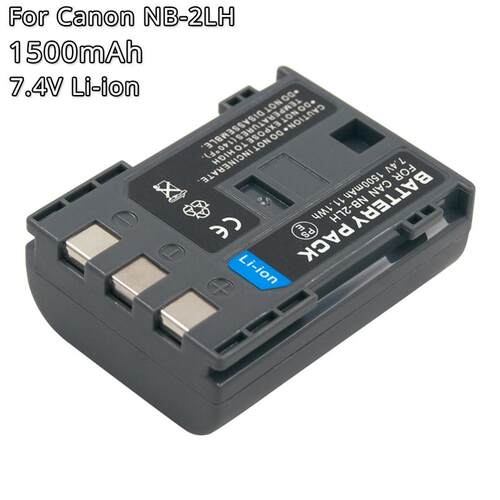 NB-2L NB2L NB-2LH NB2LH 7.4V 1.5Ah Li-ion Rechargeable Camer