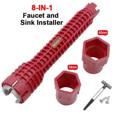 8 In 1 Faucet And Sink Installer Multifunctional Wrench
