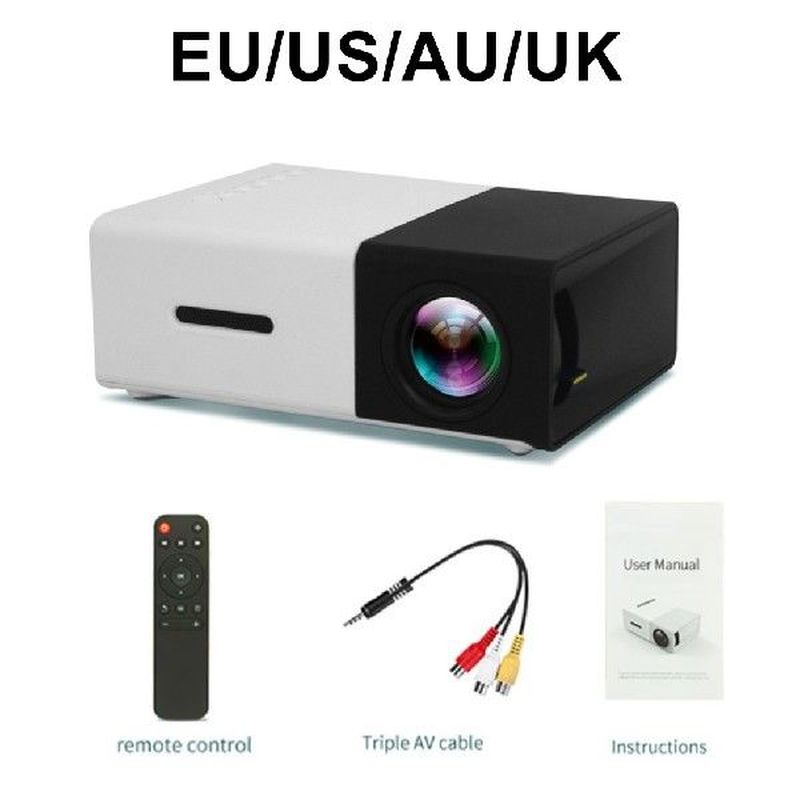 Portable Home Projector High Definition 1080P LED Projector