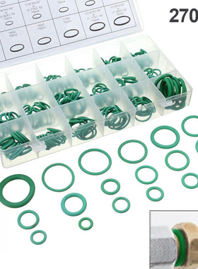 270 Pcs 18 Sizes Rubber O Ring O-Ring Washer Seals Assortmen