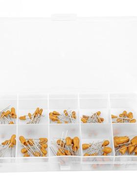 100pcs 10 Value Total 16V Electrolytic Capacitors Assortment