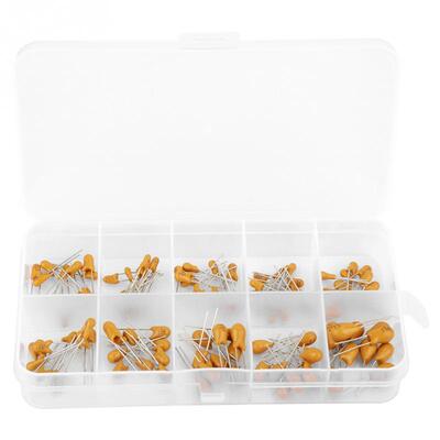 100pcs 10 Value Total 16V Electrolytic Capacitors Assortment