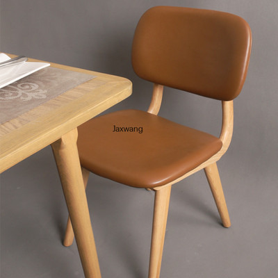 Nordic Dining Chairs Kitchen Furniture Solid Wood