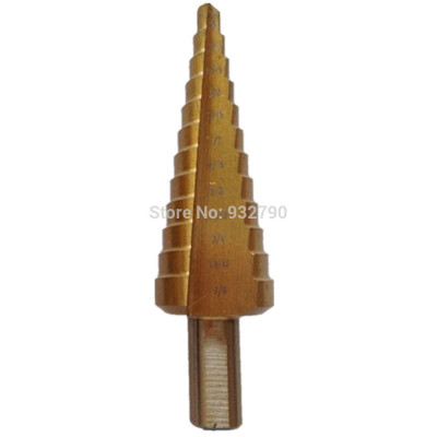 Ti Coated HSS Core 12 Hole Sizes 3/16