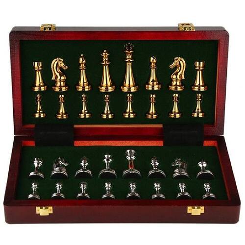 Professional Chess Pieces International Wooden Chessboard