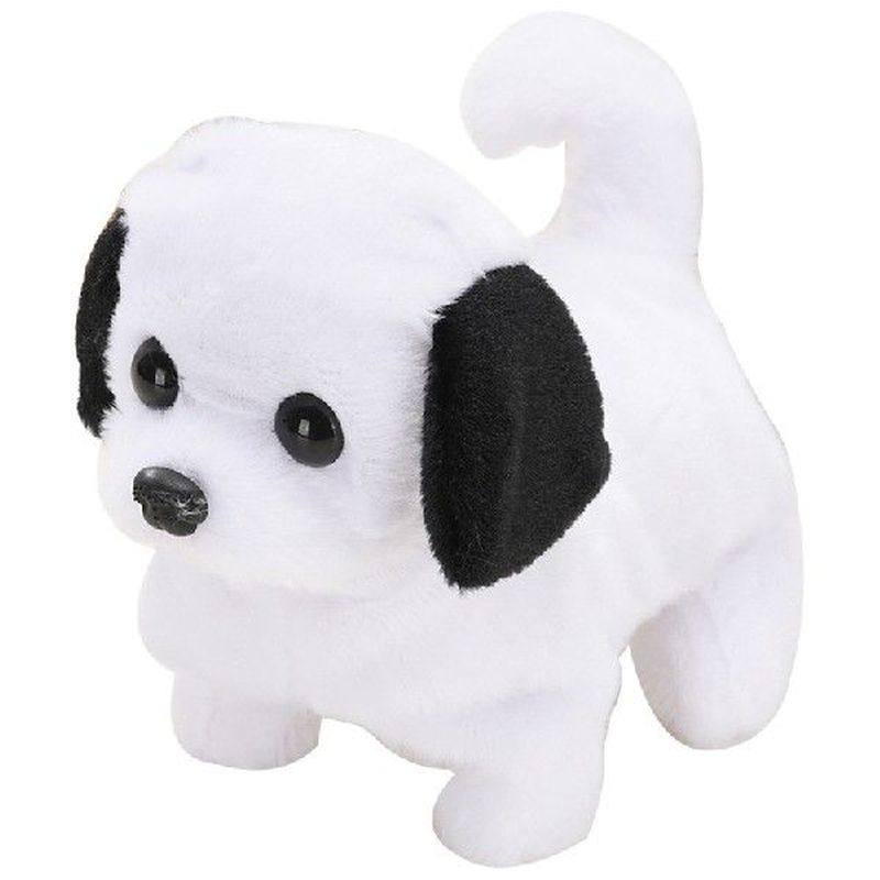 dog toy walking plush animal pet toy realistic barking dog