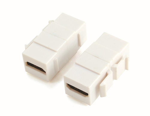 HDMI Keystone Insert Coupler HD Gold Wall Plate Adapter Jack