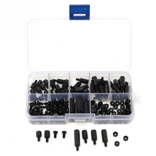 Sell 180pcs M3 Nylon Black Spacers Screw Nut good for storag