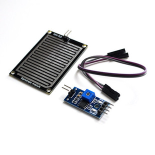 10pcs Snow/Raindrops Detection Sensor Module Rain Weather Mo