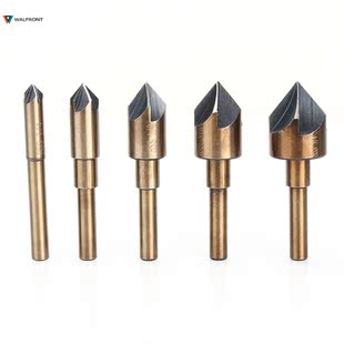 Chamfe 82Degree HSS Flute 5pcs Point Bit Countersink Angle