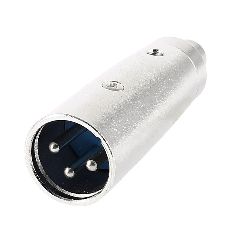 RCA Female Jack to 3-Terminal XLR Male F/M AV Adapter Microp