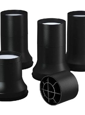 6Inch Bed Risers Stackable Heavy Duty Round Furniture Riser