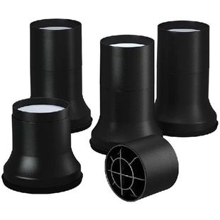 6Inch Bed Risers Stackable Heavy Duty Round Furniture Riser