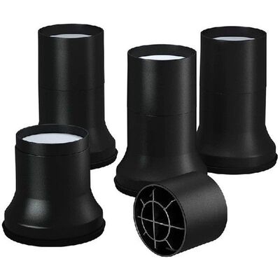 6Inch Bed Risers Stackable Heavy Duty Round Furniture Riser