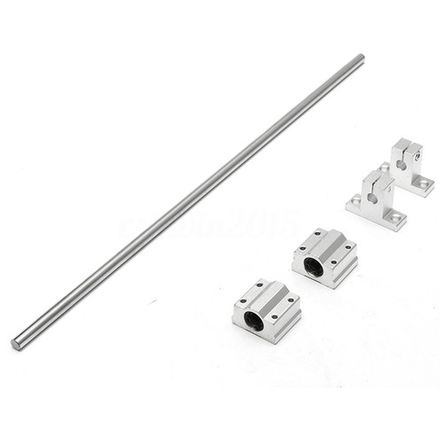 8mm x 400mm CNC Linear Rail Shaft Rod + SC8UU Bearing Block