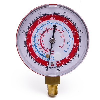 Conditioner R410A R134A R22 Refrigerant Pressure Gauge PSI K