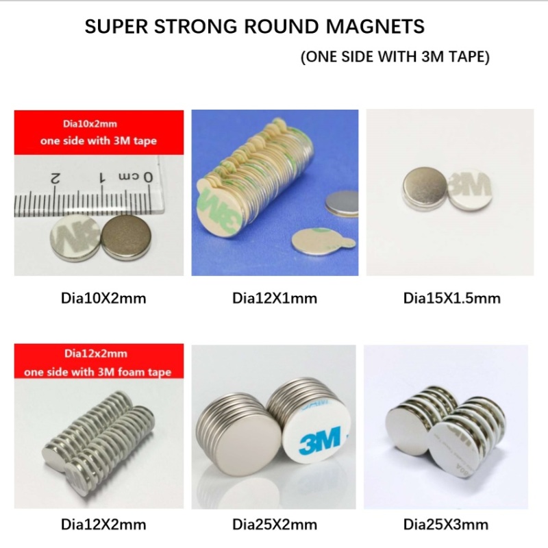 Super Powerful Strong Magnetic Disc Magnets Round Permanent