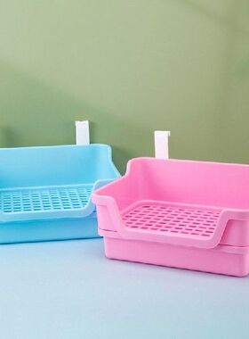 K5DC Large Rabbit Litter Box for Small Animals Hedgehog