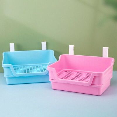 K5DC Large Rabbit Litter Box for Small Animals Hedgehog