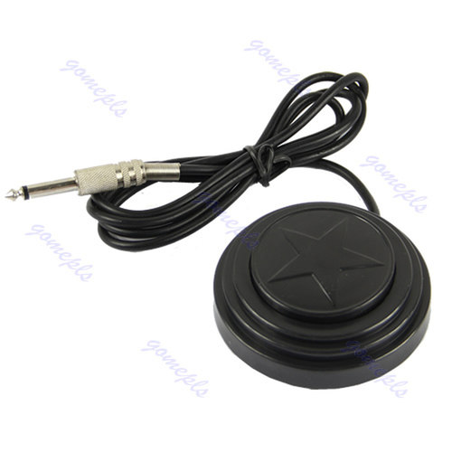 S103  Round 360 Star Tattoo hine Footswitch Foot Pedal Contr