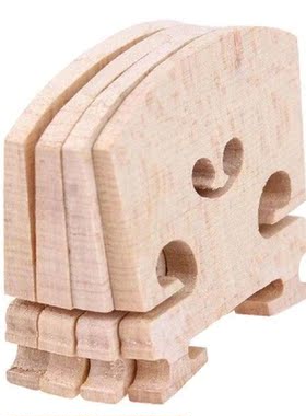 4PCS/Set Violin Bridges Fiddle Maple Wood for 4/4-3/4