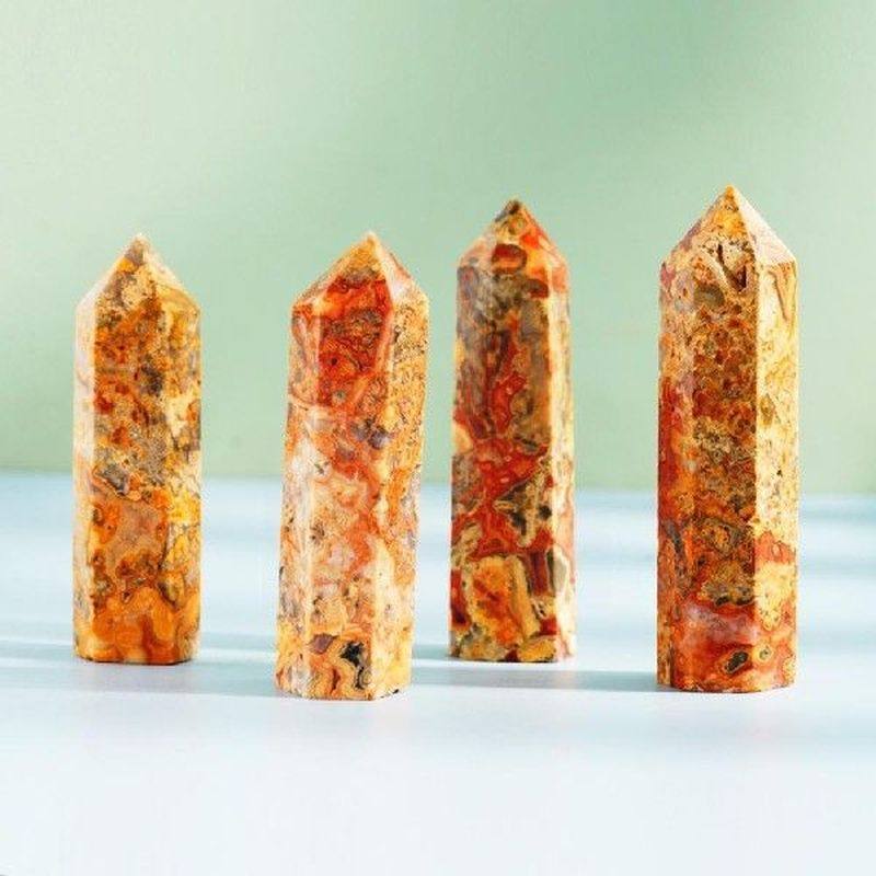 9-10cm natural obelisk quartz crystal quartz tower point