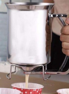 Stainless Steel Cupcake Waffle Batter Funnel Pancake