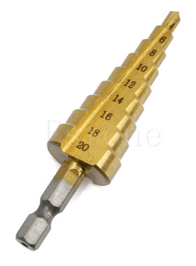 Taper brocas jelbo power tools 4-20mm hss aco passo broca de