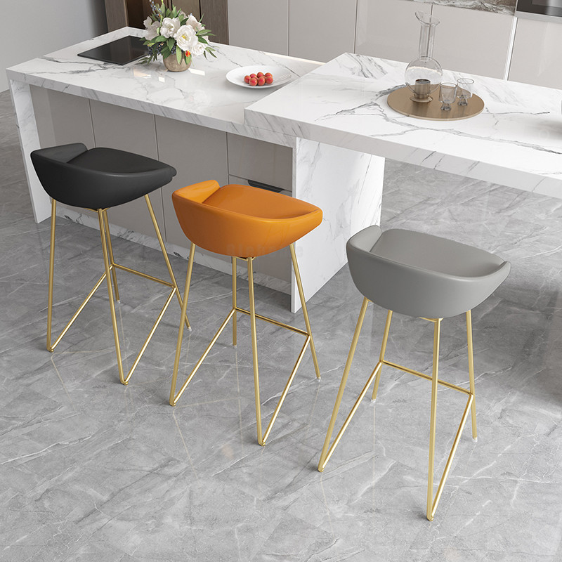 Customizable Nordic Bar Chair Modern Chair Minimalist Home