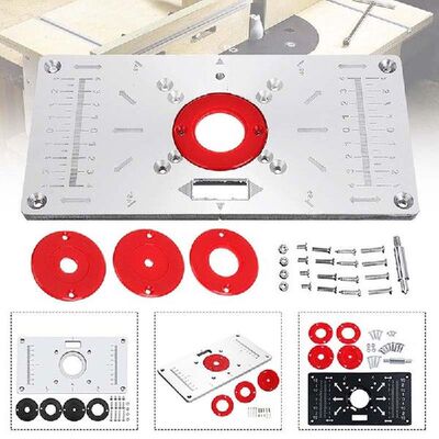 235x120x8mm Multifunctional Router Table Insert Plate